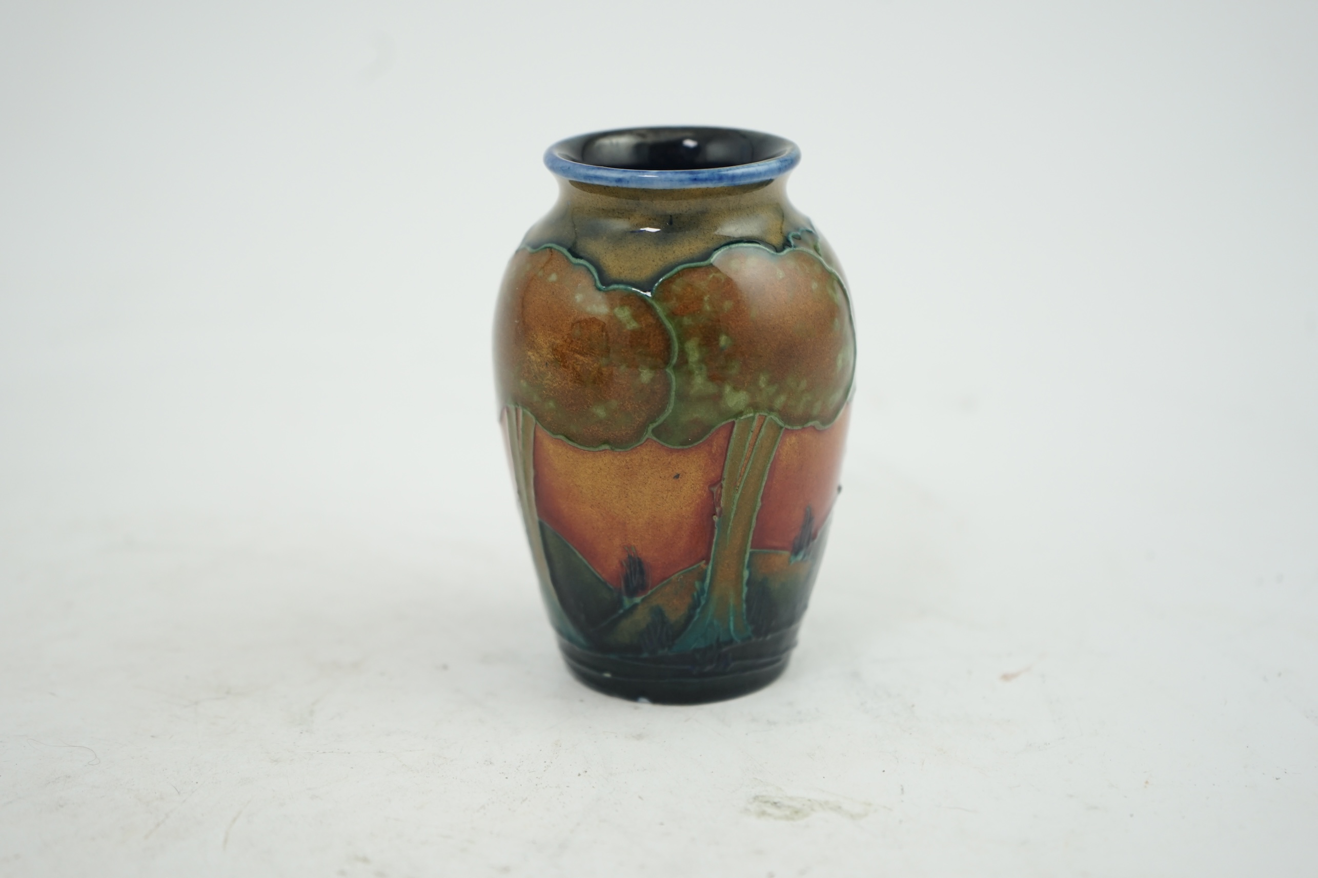 A Moorcroft Eventide small ovoid vase, c.1925